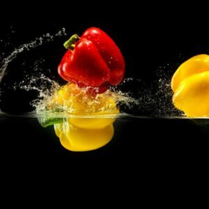 Paprika wasser